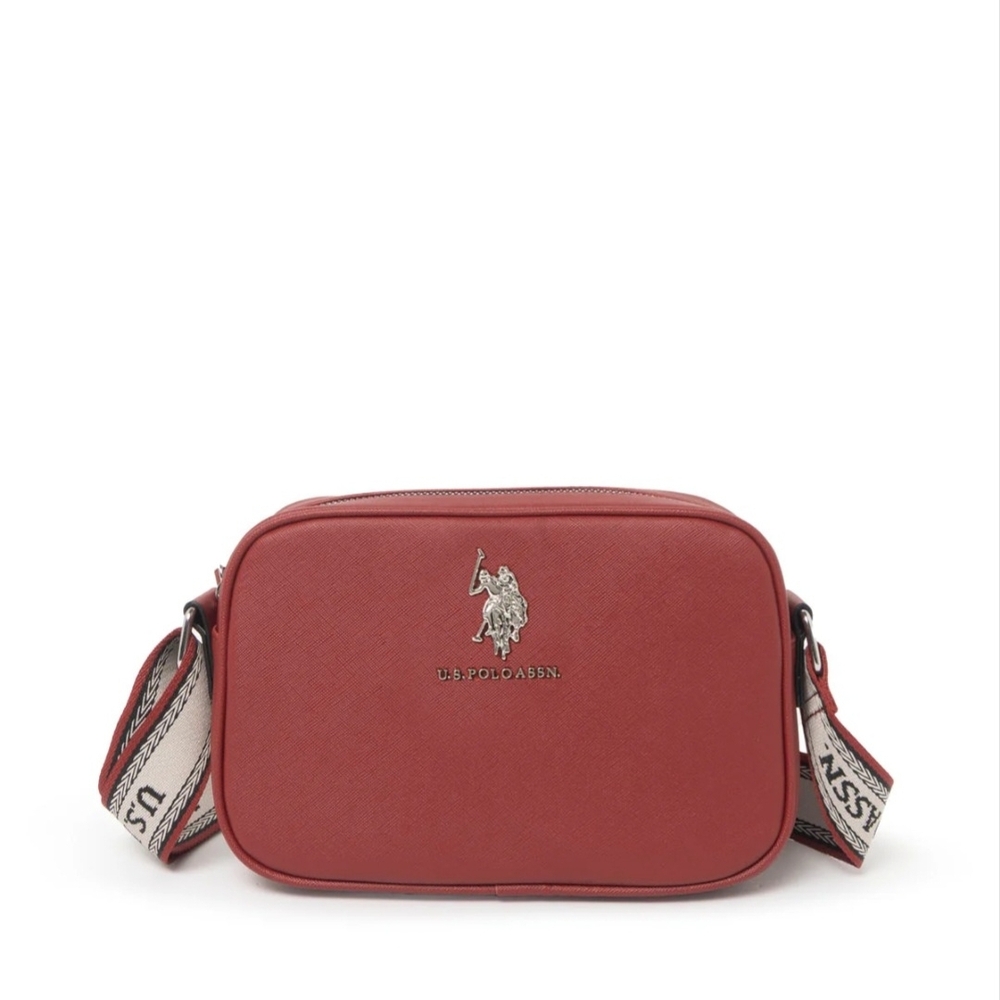 U.S. Polo Assn. Red Crossbody  Bag